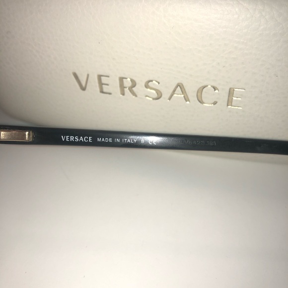 Authentic Versace Eyeglasses + Case - Picture 5 of 16